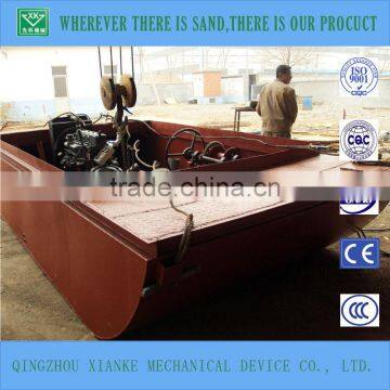 prices of mini river sand pumping discharge dredger machine