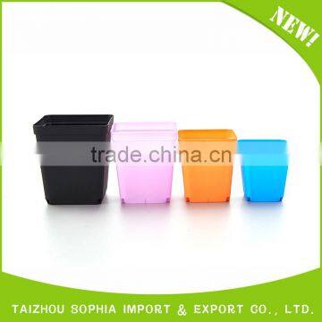 Factory sale various plastic flower pots,eco-friendly flower pots