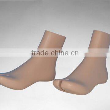 skin color female mannequin silicone girl feet for sock display mannequin