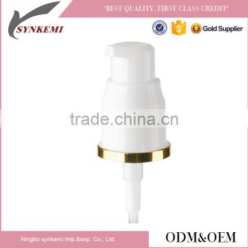 Plastic cream treatment pump 18mm