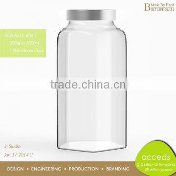 Custom Designed Handmade Mini Honey Glass Jars photo-4