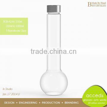 Lead Free Handmade Sauce Vinegar Glass Bottles photo-2