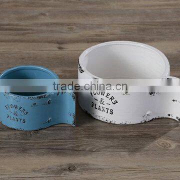 Hot Sale Colorful Archaistic Garden Stoneware/ceramic Flower Plants/flower Pot photo-3