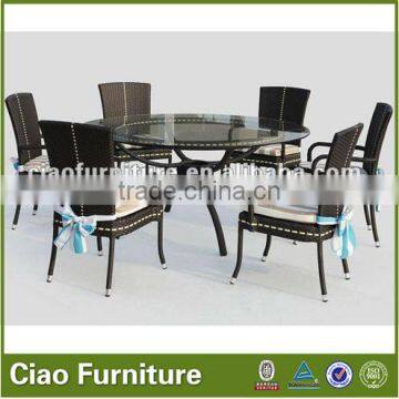 Commercial Wicker Table and Chair Hotel Table Set photo-5