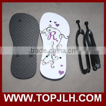 your own design cute printing kids wholesale flip flops for sublimation