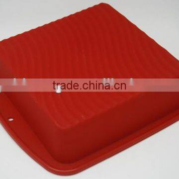 Heat-resistant Microwave Silicone Cake Pan/square Shape Cake Mould photo-3