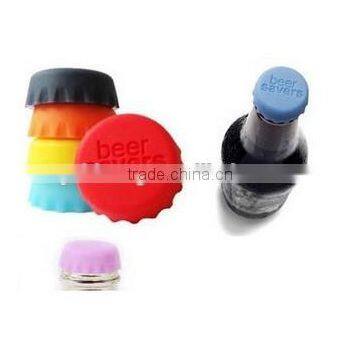 100% Food Grade Silicone Wedding Favor Bottle Stopper photo-2