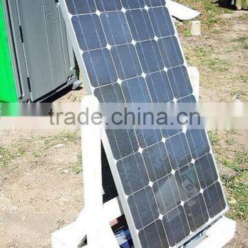 hot solar new style poryable solar panel system with LED lighting 100 w