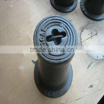 ductile iron casting water meter surface box, valve box