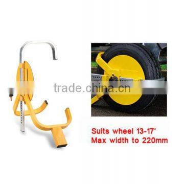 A1973 New Universal Caravan / Trailer Wheel Clamp 13-17" Tyre Lock photo-4
