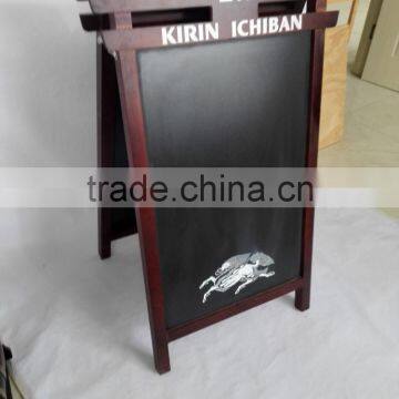 Hot Selling Wooden Standing Menu Chalkboard photo-2