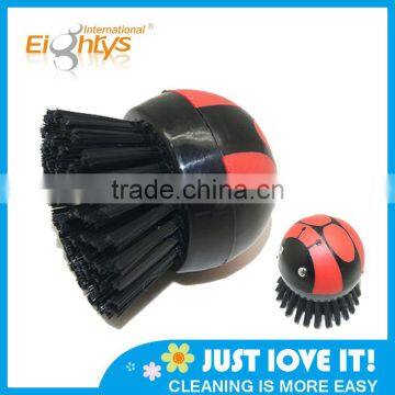 professional new design round ball toy plastic kitchen dish brush