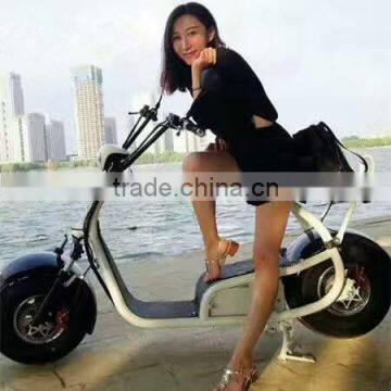 800w-1500w electric citycoco scooter of adult with Intelligent Brushless Controller