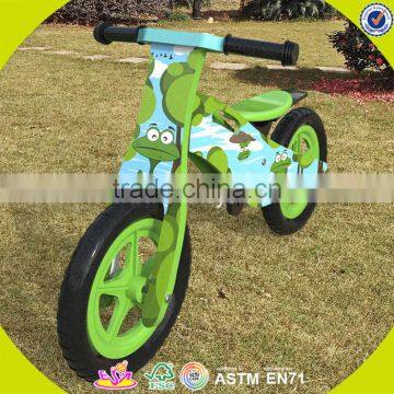 2017 Wholesale Cheap Wooden Childrens Bike Without Pedals for Toddlers W16C175 photo-6