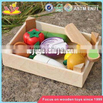 Wholesale Children Pretend Play Wooden Toy Cutting Fruit New Deisgn Wooden Toy Cutting Fruit for Kids W10B183 photo-5