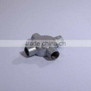 Junction Box With Terminals for Galvanised Conduit Tube