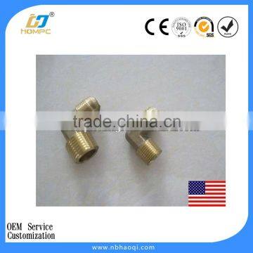 90 degree brass flare male elbow