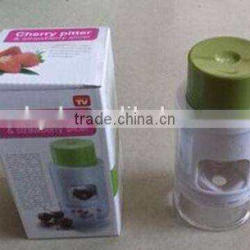 2016 Food Grade Kitchen Accessories Plastic Cherry Pit Remove Machine Cherry and Olive Pitter photo-2