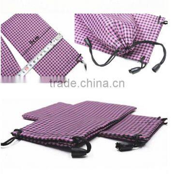 Cheap Soft Cloth Microfiber Jewely Bag Case For Sunglasses Glasses Random Delivery photo-4