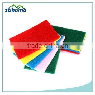 non-abrasive green scrubber cleaning scouring pad