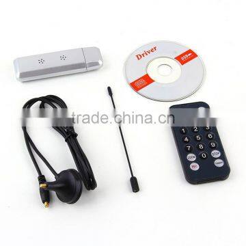 USB 2.0 DVB-T Digital TV Receiver HDTV Tuner Dongle Stick Antenna IR Remote NEW