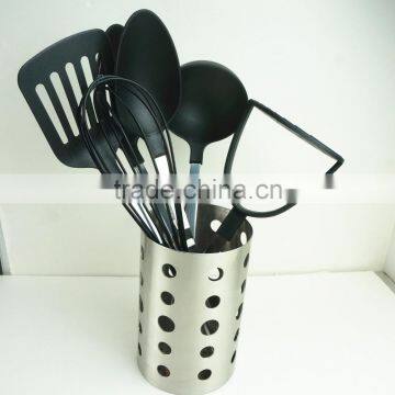 32017 7PCS NYLON KITCHEN TOOLS WITH S/S STAND photo-5