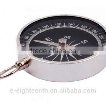 2016 New Arrival Portable Pocket Compass for Outdoor Sports Camping Hiking Silver photo-2
