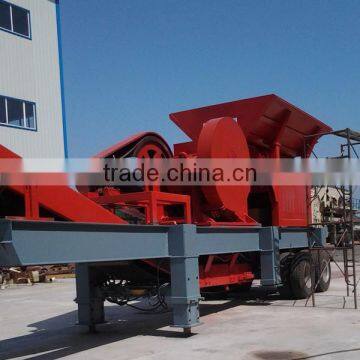 CN Good Quality Wheel Mounted Crushing Plant for Limestone