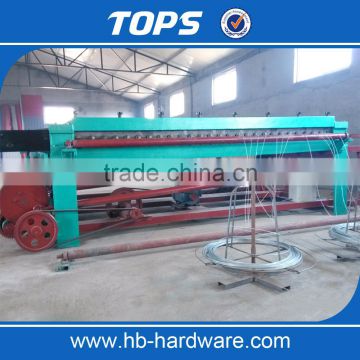 hexagonal wire netting machine with automatic