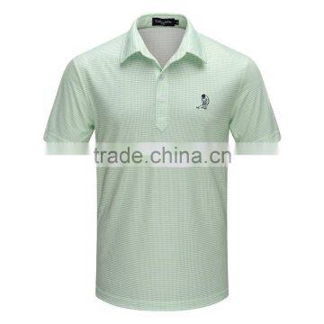 Brand custom short sleeve golf apparel for men