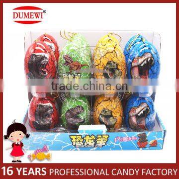 Chocolate Peanut Candy With Dinosaur Toys in Surprise Dinosaur Egg Toy Candy photo-3