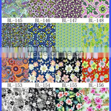 2016 New Style Cheap 100 Cotton No Elastic Clothes Fabrics Floral Pattern Covers Fabrics Cotton Fabric Made In China Factory