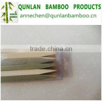 Green Color Bamboo Skewers photo-2