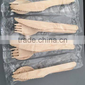 Wooden Cutlery Set Frok Knife