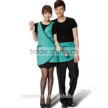 2017 ZX Promotional Uniform Fast Food Supermarket Uniforms Design photo-2