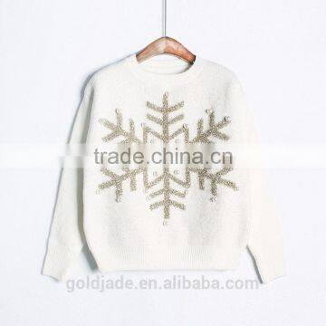 2017 Fashion Sweater New Design Winter Women Knitted Pullover Christmas Sweater photo-2