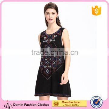 Domin Fashion Guangzhou Factory Sleeveless Beading and Sequin Woman Dress photo-1