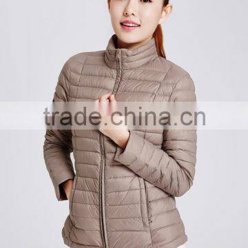 Outdoor Lightweight Ladies Duck Down Jacket