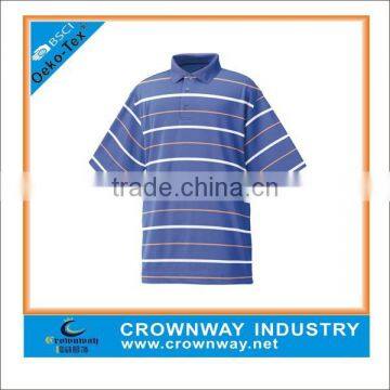 100% Polyester Golf Polo Shirt for Men in Two Color photo-3