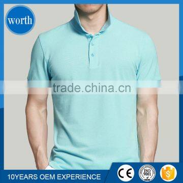 Custom Solid Color Men's Polo Shirt Uniform Polo T Shirt Wholesale In China photo-2