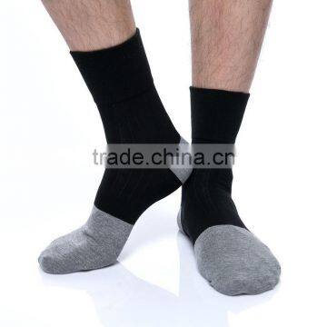 high quality fashion sport and business man 100 cotton sock factory