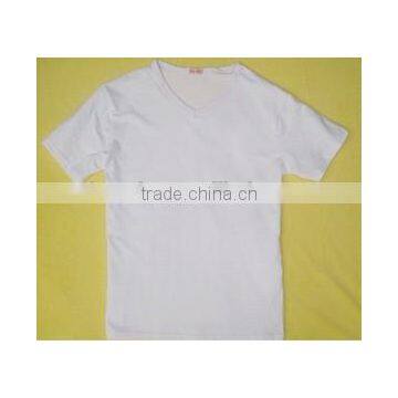 Cotton V-neck Shirt;body-shaping T-shirt;Aniti-Pilling T-shirt photo-3