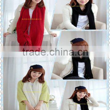 Jacquard or Plain Flat Circle Warp Knitting Machine Winter Men and Women Woolen Scarf Factory photo-3