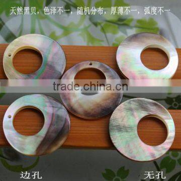 Quality Natural Round Shell Charms Pendant for Earrings Diy Round Shell Charms Jewelry Accessories With Single Hole 2016 photo-2