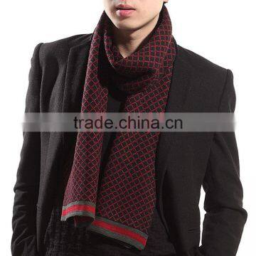 Latest Design High Quality Custom Men's Viscose Scarf Factory China photo-5