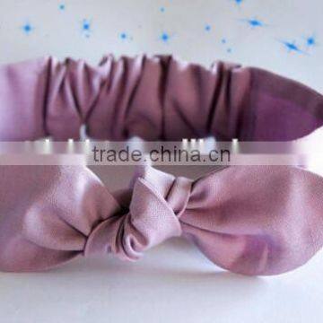 Fashion Style Baby Cotton Headbands Bow Tie Baby Girl Accessories