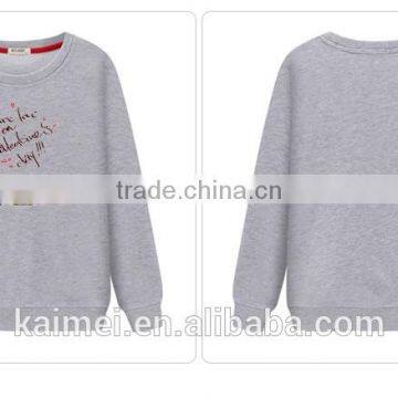 Fashionable Design High Quality Popular Among Adults CVC(60/40) no Hood Sweatshirt photo-4