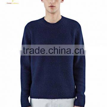 Woven Men Cotton Pure Cashmere Sweater for Man