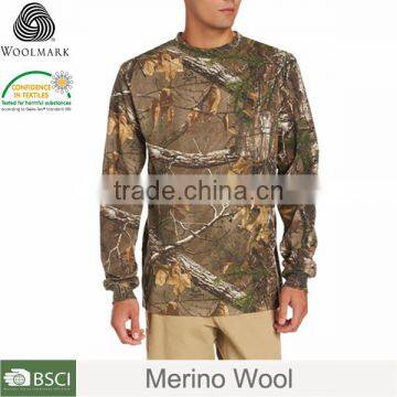 Wholesale design promotional winter fashion casual merino wool shirt men