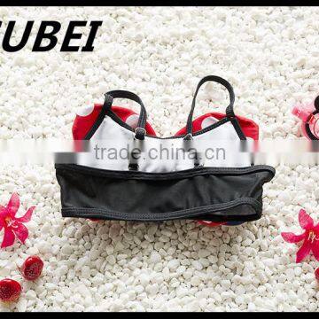 Children's Swimsuit Girls Swimsuit Big Wave Point Split Child Bikini Two-piece Swimsuit Children Swimming Cap photo-6